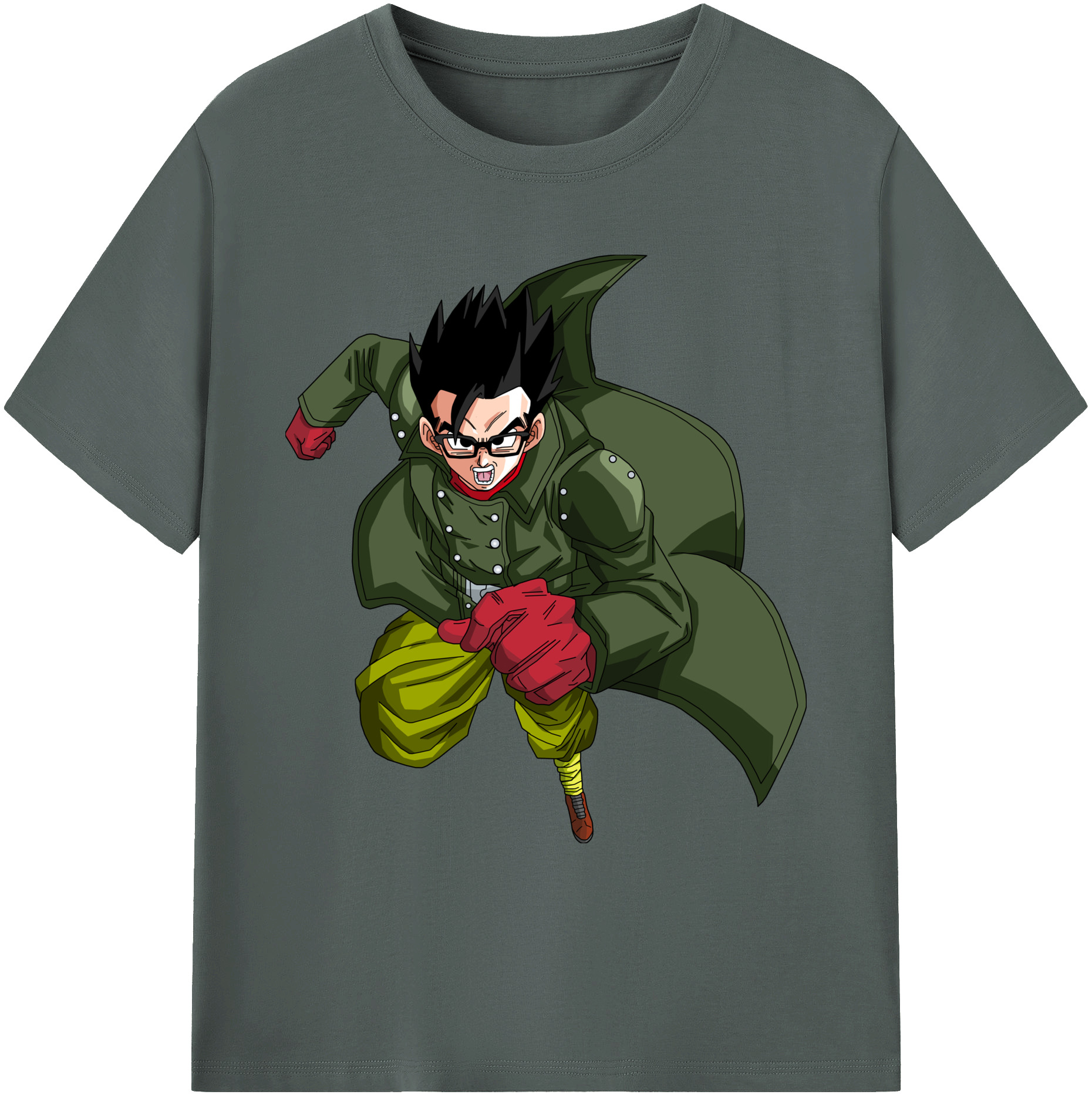 （画像用） ドラゴンボール 孫 悟飯（そんごはん）DRAGON BALL Son Gohan 綿100％ メンズ半袖Tシャツ｜肌触りやわらか＆通気性